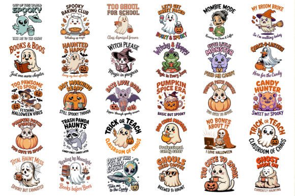 Download Spooky Cute Halloween Quotes Mega Bundle - Spooky Collection