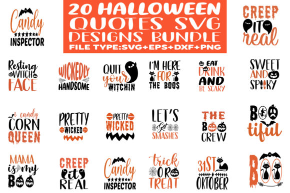 Download 20 Halloween Designs Bundle - Halloween design Collection