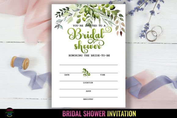 Download Bridal Shower Party Invitations Template - Party Collection