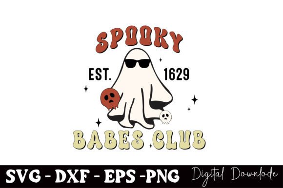 Download Spooky SVG PNG, Halloween Spooky Retro - Spooky Collection
