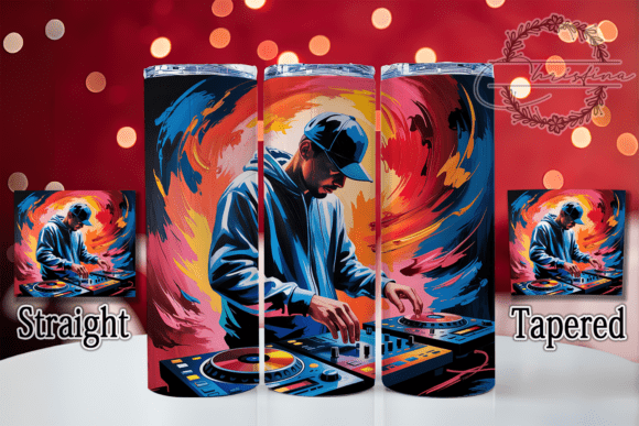 Download EDM DJ Party Tumbler Wrap - Party Collection