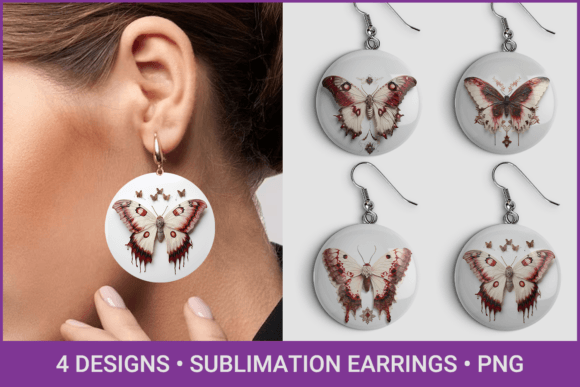 Download Earrings Sublimation Halloween Designs - Halloween design Collection