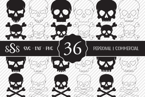 Download Skull Bundle - Halloween Designs - Halloween design Collection