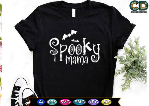 Download SPOOKY MAMA Halloween T-Shirt Designs - Spooky Collection