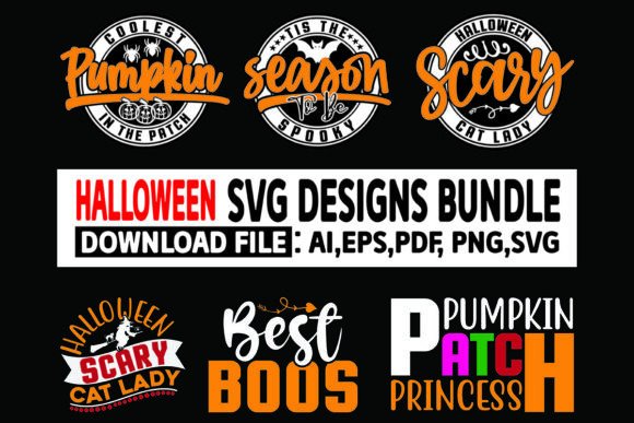 Download Halloween Designs Bundle - Halloween design Collection