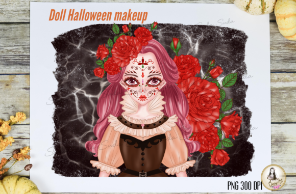 Download Doll Halloween Makeup Sublimation - Halloween makeup Collection