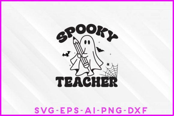Download Spooky Teacher Halloween Design Tee - Spooky Collection